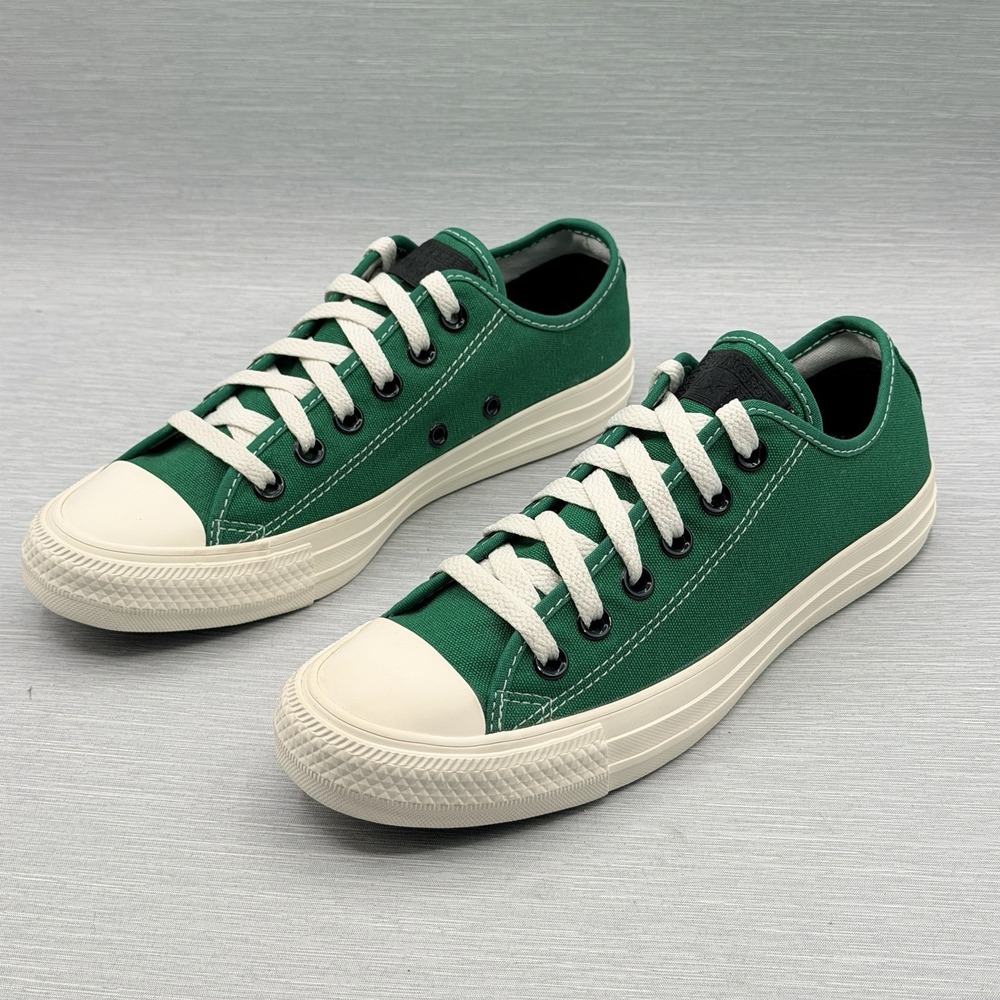 Converse By You Women's 7.5 Chuck Taylor All Star Green Custom Low Top 152621C